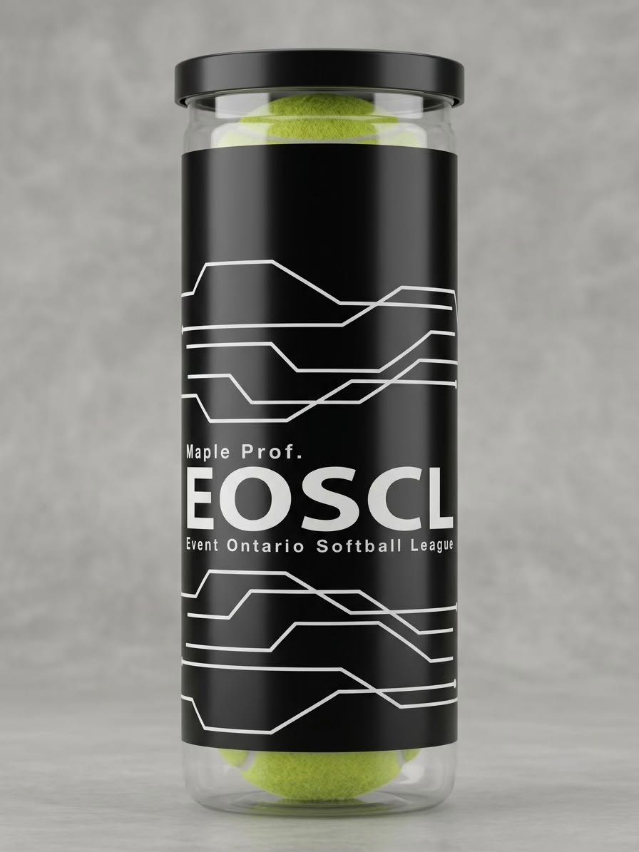 EOSCL Maple Pro tube, front label